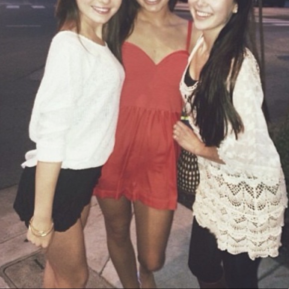 BCBG Bridget Romper in Poppy - Picture 5 of 5